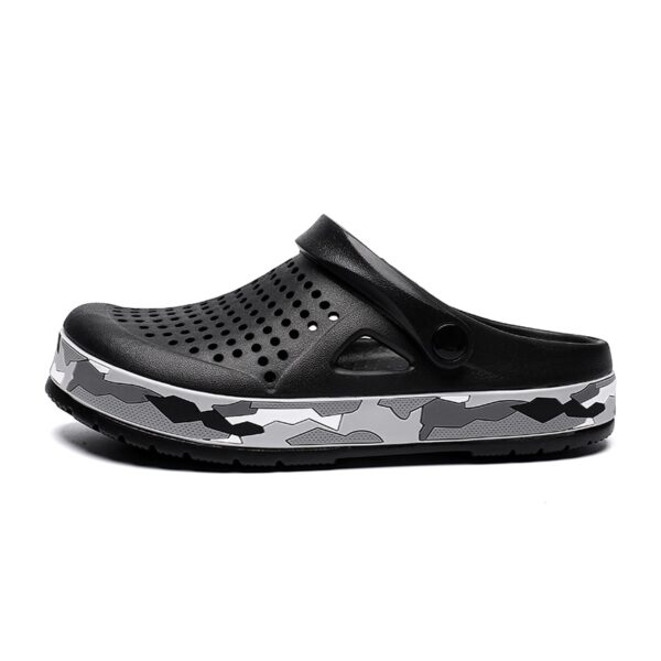 Mens Casual Sandals EVA Lightweight Sandles Colorful Beach Slippers for Summer Beach Sports Slippers - Image 2