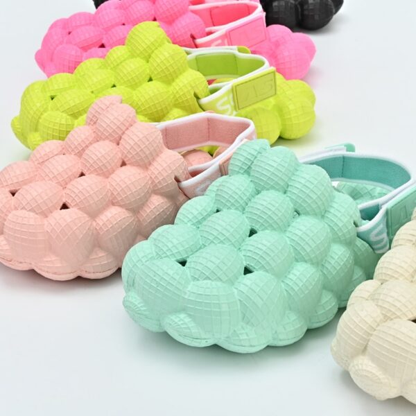 Summer Children Bubble Slides Kids Anti-Slip Slides Sandals Outdoor Sport Shoes Boys Girls Close Toes Slippers - Image 2