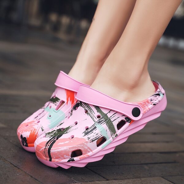 Summer Lightweight Beach Sandals For Women Men Water Shoes Walking Slippers