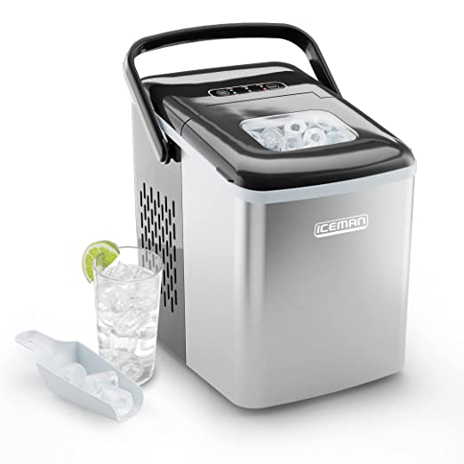Iceman Dual-Size Countertop Ice Machine, Portable Ice Maker Machine