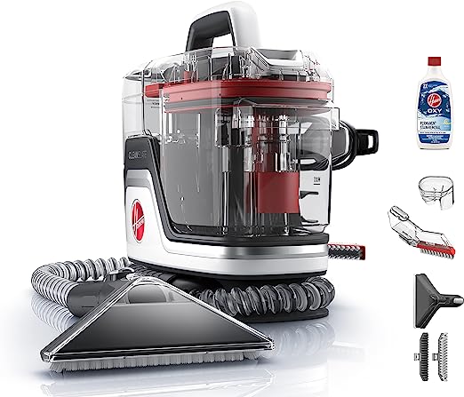 Hoover CleanSlate Plus Carpet & Upholstery Spot Cleaner, Stain Remover, Portable