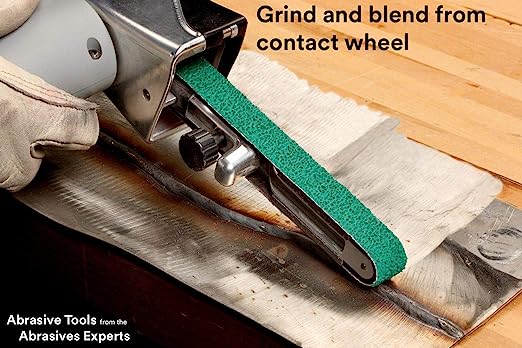 3M File Belt Sander - Pneumatic Belt Sander - .6 Horsepower Motor - 2200 RPM - Air Powered Sander