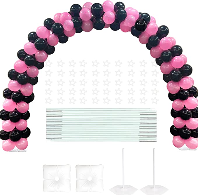 21ft Balloon Arch Stand Kit, Free Combination in Width and Height