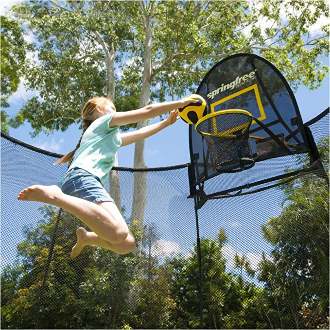 Springfree Trampoline Outdoor Jumping Basketball Backboard Game FlexrHoop Accessory Attachment