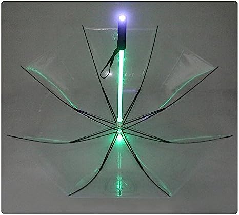 Lightsaber Umbrella 7 Colour changing LED Light on the Shaft & Built in Torch in the Bottom Rain Umbrella