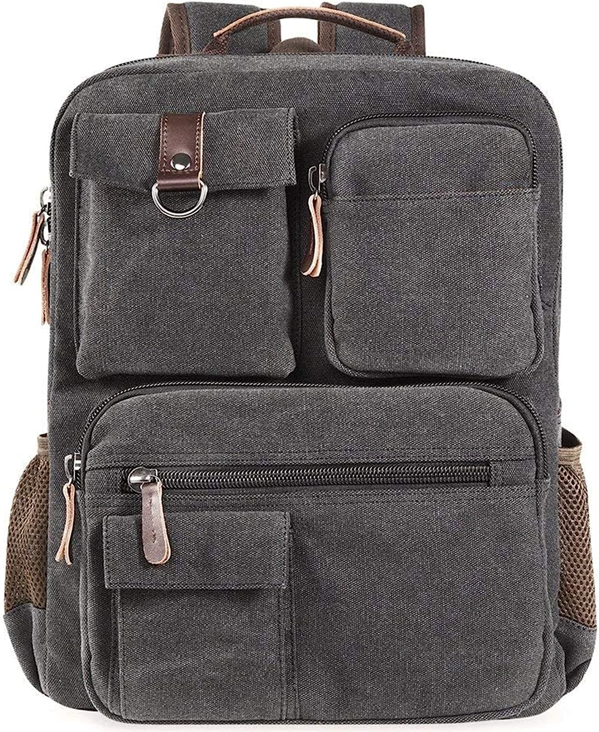School Backpack Vintage Canvas Laptop Backpacks Men Women Rucksack Bookbags