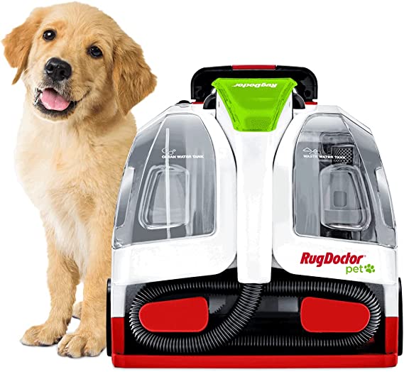 Pet Portable Spot Cleaner, 2X Suction Power, Lightweight Dual Action Pet Tool