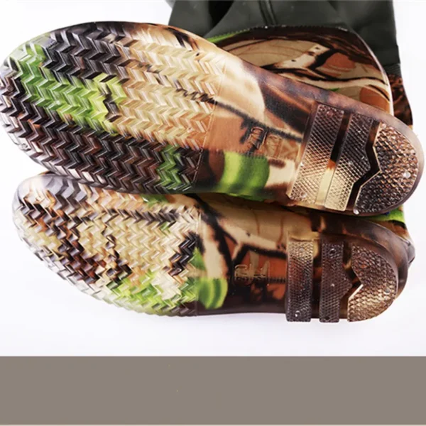 Waterproof Fishing Boots (EU 36-47) with Non-Slip Soles and Anti-Wear Design – Ideal for Outdoor Farming and Wading Suit Enthusiasts - Image 3