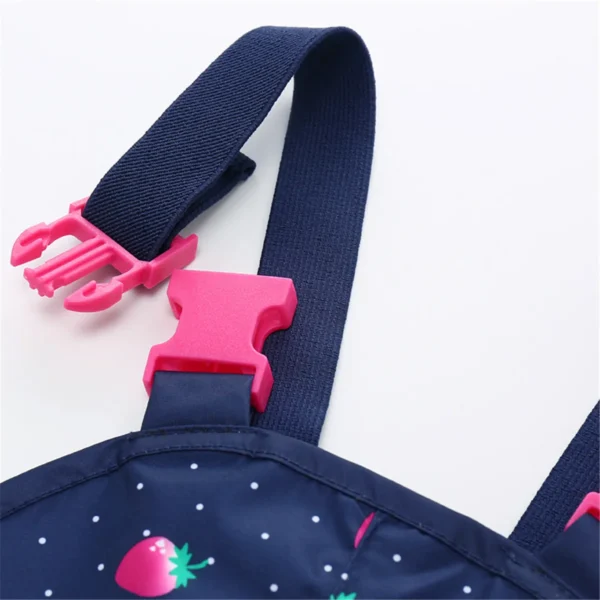 Stylish Waterproof Kids Rain Pants - Trendy Overalls for Boys and Girls, Ideal Baby Jumpsuits for All-Weather Play - Image 2