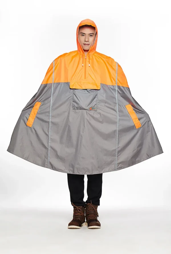 Bicycle Waterproof Raincoats - Hooded Rain Poncho for Men Women Adults - Stylish Cycling Jacket with Rain Cover for Fishing and Climbin - Image 7