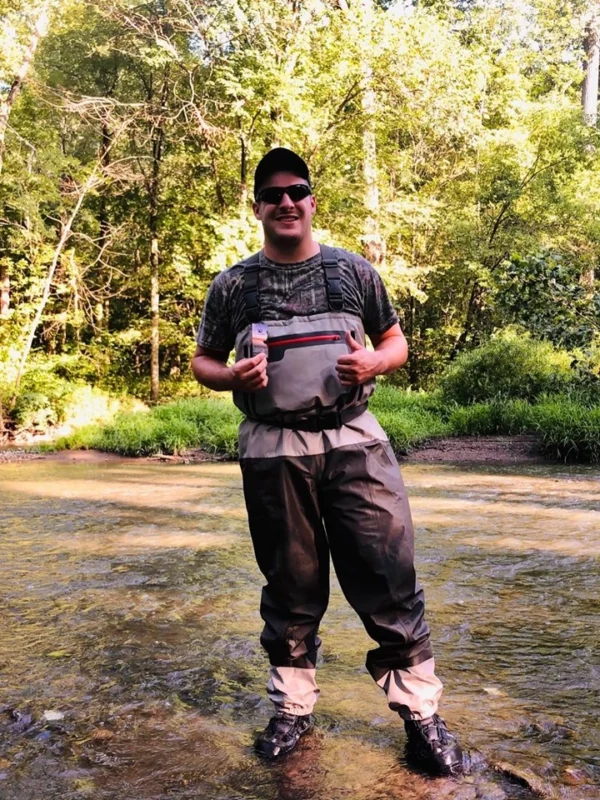 Breathable Waterproof Fishing Waders for Men with Stocking Foot - Ideal Trousers for Fly Fishing, Hunting, and Wading in a Fisherman Raincoat - Image 8