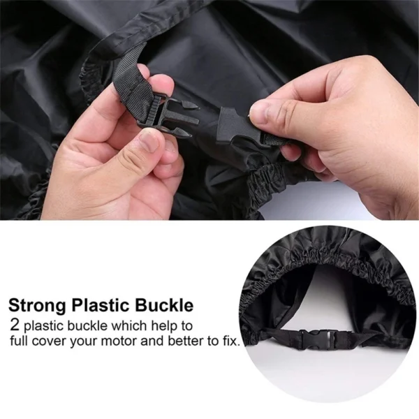 Waterproof Bike Rain Cover for NMAX, AEROX, PCX, MIO, BEAT, CLICK - Motorcycle Cover for Protection Against Rain, Dust, and UV Rays - Image 3