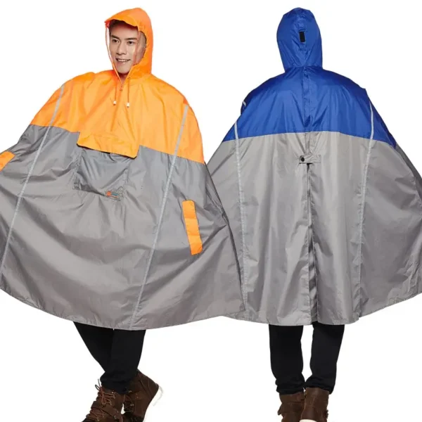 Bicycle Waterproof Raincoats - Hooded Rain Poncho for Men Women Adults - Stylish Cycling Jacket with Rain Cover for Fishing and Climbin - Image 6