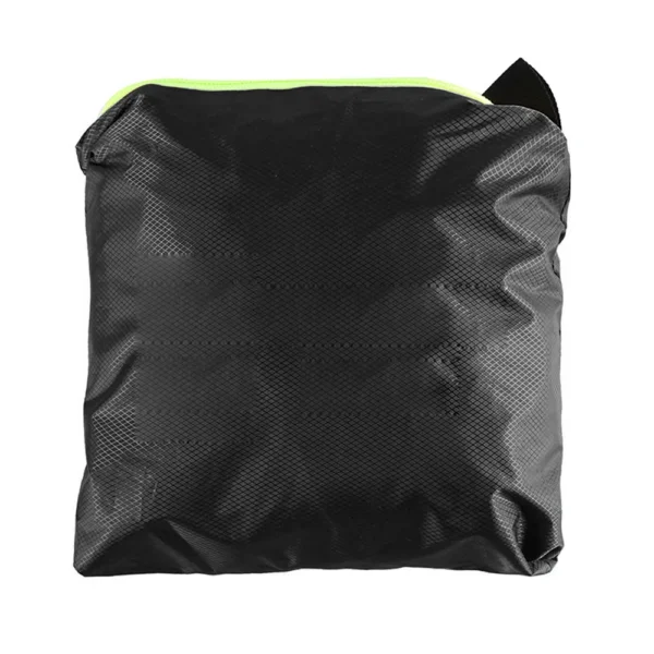 Outdoor Waterproof Mens Rain Poncho - Reflective Strip Rain Cape for Men and Women - Raincoat with Reflector for Bicycle Commuting - Image 4