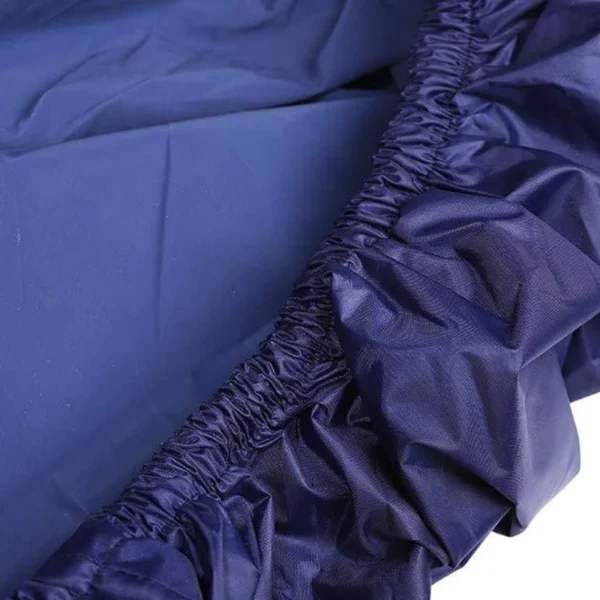 Waterproof Rain Poncho with Reflective Strip for Wheelchair Users Wind-Proof Cape Raincoat with Hood for Mobility Scooters and Old Wheelchairs - Image 6