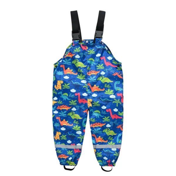 Adorable Kids Rain Pants: Cute & Stylish Graphic Overalls - The Perfect Casual Jumpsuit - Image 7