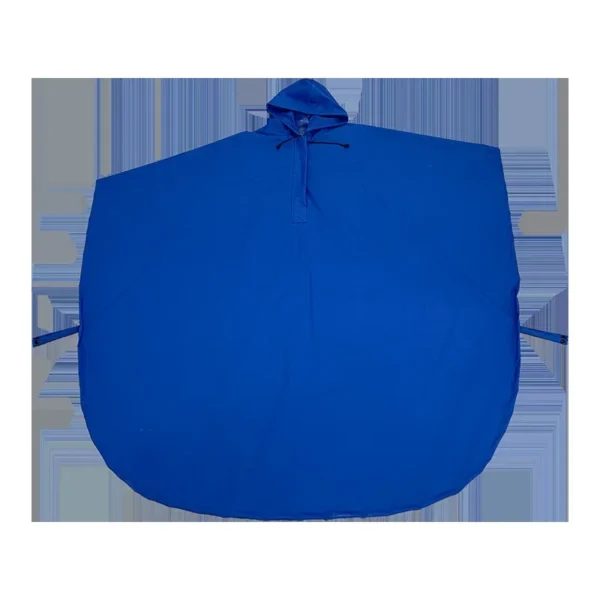 Adult Thickened Lengthened Polyester Waterproof Safety Reflective Poncho for Wheelchairs - Image 3